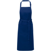 Andrea schort van 240 g/m² met verstelbare nekband - Navy